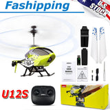 U12S Mini WiFi FPV Transmission Remore Contorl Indoor Helicopter Gift for Kids