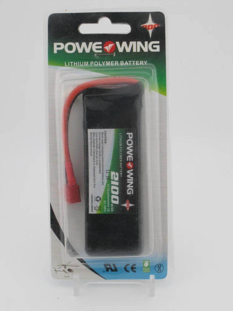 Powerwing - Power Wing - RC 2100 - Lithium Polymer Battery - RC Car - 23.3Wh 3.7 Battery