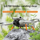 Folding Height Enhancer Spider Landing Gear Drones Accessories for Mini 4 Pro Drone