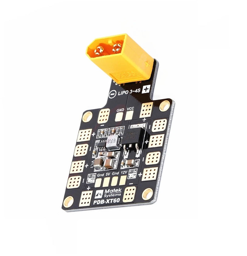 1X OCDAY 3A PDB Distribution Module XT60 with Double BEC 5V/12V for RC FPV