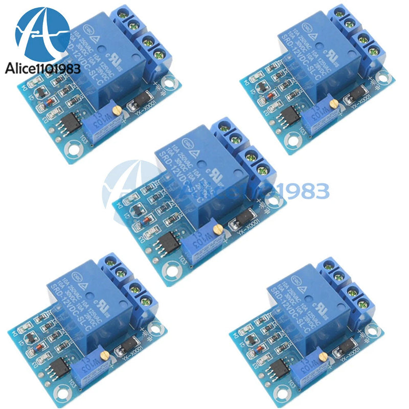 5PCS 12V Battery Low Voltage Cut off Switch Controller Protection Module