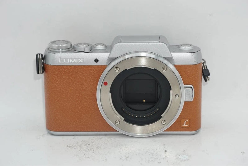 Panasonic LUMIX DMC-GF7 Mirrorless Camera Orange From Japan