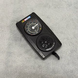 Nascar Black Speedometer Battery Operated AM/FM Pocket Radio Model NC188 Battery