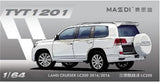 MASDI 1:64 2016 Land Cruiser LC200 Hang Bins white Diecast Model Car