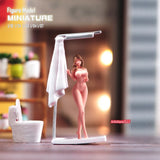 1/87 Bathing Sexy Beauty Girl Scene Miniatures Figures Doll For Cars Model Toy