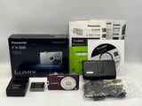 Panasonic DMC FX66 Violet Digital Camera Box Included Excellent Condition
