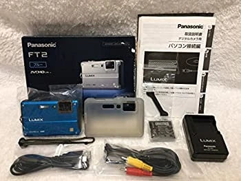 Panasonic Lumix Waterproof Digital Camera Blue DMC-FT2-A From Japan
