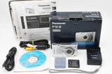 [Near Mint] Panasonic Lumix DMC-FS3 8.1MP Silver Digital Camera Full Set #422