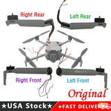 Gray drone arm cover shells with motors, left and right, front and rear