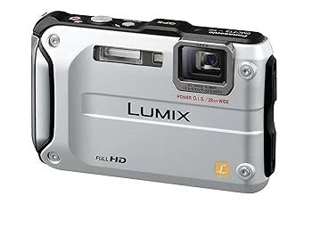 Panasonic Lumix FT3 Digital Camera Silver Waterproof Compact From Japan