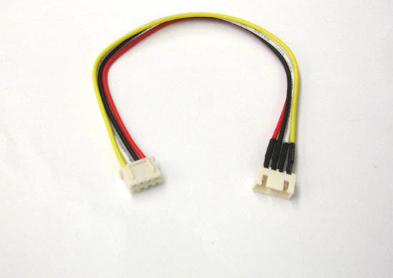 4Pin 3S JST-XH Battery Balance Charging Li-Po Plug Wire Extension 20cm Cable x 5