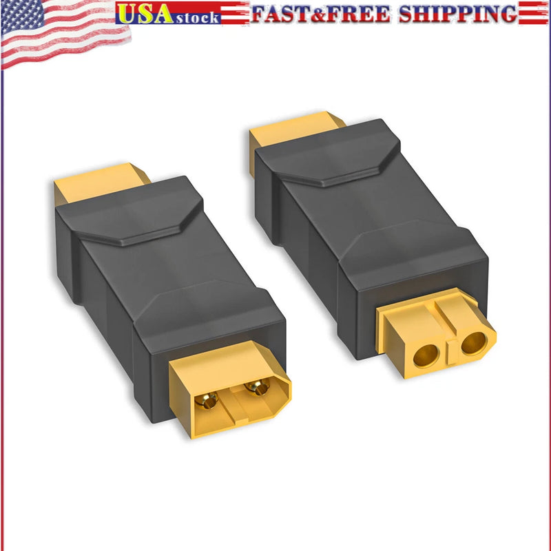 XT60 Male to Female Connector Adapter XT60 Wireless Converter 2PCS for RC FPV