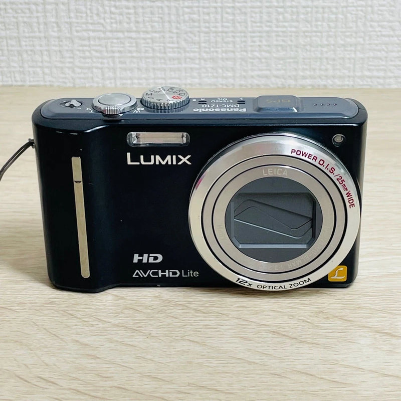 Panasonic LUMIX DMC-TZ10 Compact Digital Camera Black GPS Zoom Tested