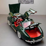 1:24 1954 Mercedes?Benz 300SL Diecast Model Car Vintage Toy Gift w/ Light Sound