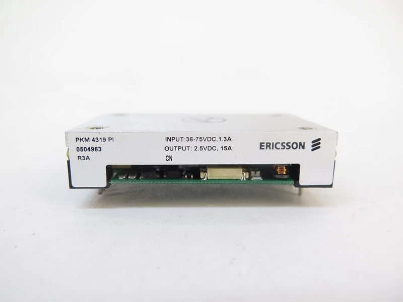 Ericsson PKM 4319 PI DC - DC Converter Output: 2.5VDC 15A, Input: 36-75VDC, 1.3A