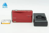 FUJIFILM FinePix Z700EXR Compact Digital Camera Red Good Condition