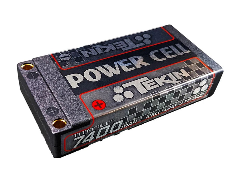 Tekin Titanium POWER CELL 1S 7400mAh 160C Shorty ULCG LiPo Battery TT1650