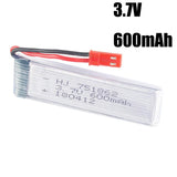 3.7V 600mAh Lipo Battery JST Plug for Syma S032G Udi U818A WLtoys V959 Helicopte Battery