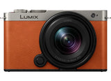 Panasonic LUMIX S9 N Kit 18-40mm Dark Silver x Camel Orange Leather