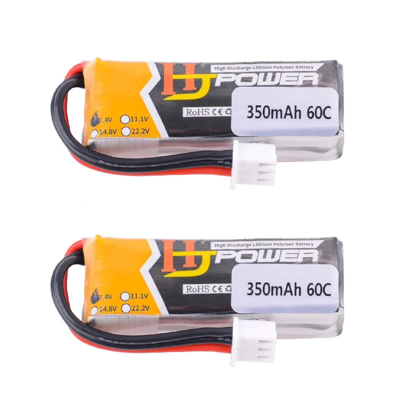 2S 7.4V 350mAh Lipo Battery For GOOSKY Aerobatic 3D Helicopter Valley Sky S1/S2