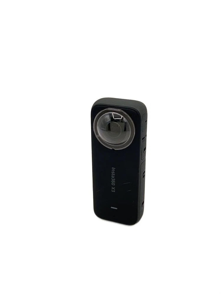 Insta360 X3 used action cam with front lens, black compact body