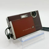 FUJIFILM FinePix Z100fd Digital Camera Brown Excellent Condition