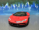 Personalised Name Plate Centenario 1:43 Toy Car Model Boys girls man Gift Boxed