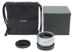[Top Mint] Fujifilm WCL-X100 Tele Conversion Lens Silver X100 w/Box Case Japan