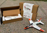 MinumumRC T45 airplane Goshawk Brushed Power BNF (DSM2),390mm Wingspan, 30mmEDF