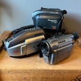 Lot of 3 Panasonic Palmcorder Camcorders PV-L779D PV-L657D PV-L352D Vintage