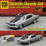 1/66 Chevrolet Chevelle 454 Miniature Model CCA 1:64 3" Zinc Alloy Toy Car Vehic