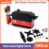 12KG Digital Servo 4.8v-7.4v Steering Gear 180/270/360??for RC Drift Car 1:8 1:10