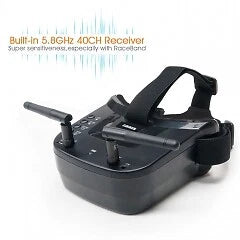 VR-009 3 Inch 16:9 480 x 320 Display FPV Goggle with 5.8G 40CH Receiver ARRIS