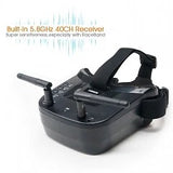 VR-009 3 Inch 16:9 480 x 320 Display FPV Goggle with 5.8G 40CH Receiver ARRIS