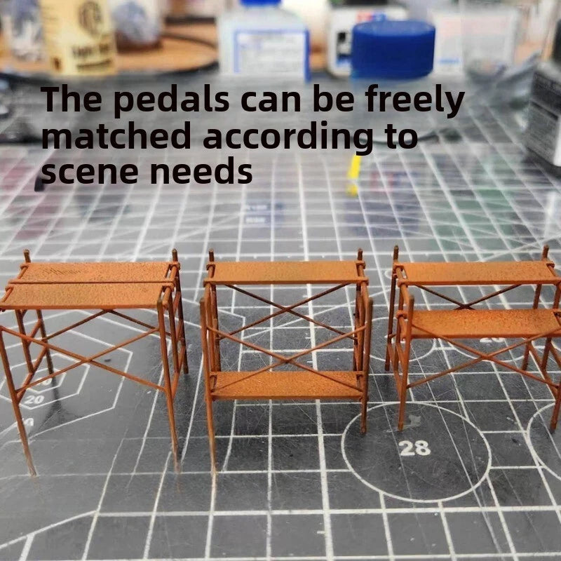 Diorama 1/64 Garage Scaffolding Model Construction Site Scene Accessory Model