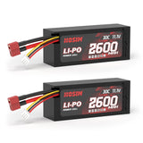 RC Car Battery 2pcs 11.1V 2600mah 30C Li-Po Battery  for X25 X27 M13 X17 RC Cars Battery