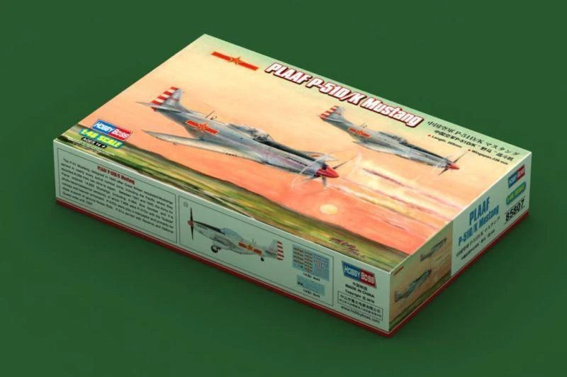 1/48 Scale Hobby Boss Fighter Bomber 85807 Plane Chinese PLAAF P-51D-K Model