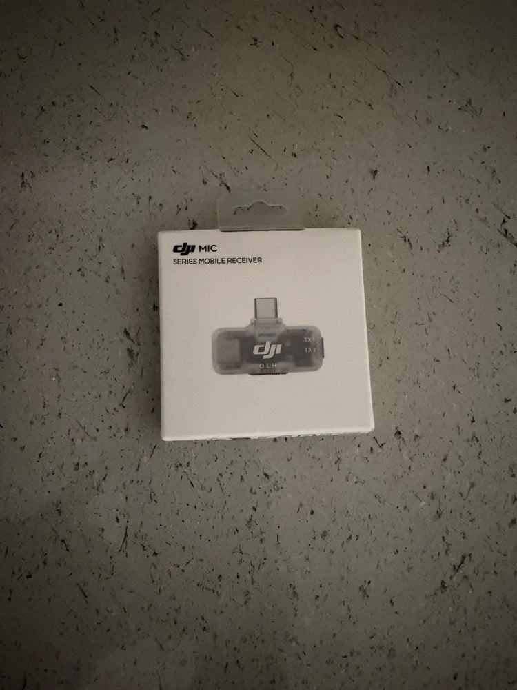 DJI Mic Series Wireless Receiver for Mobile Phones - IN HAND - US SELLER