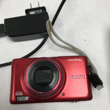 Fujifilm Digital Camera FinePix T350 14.0MP Red Tested