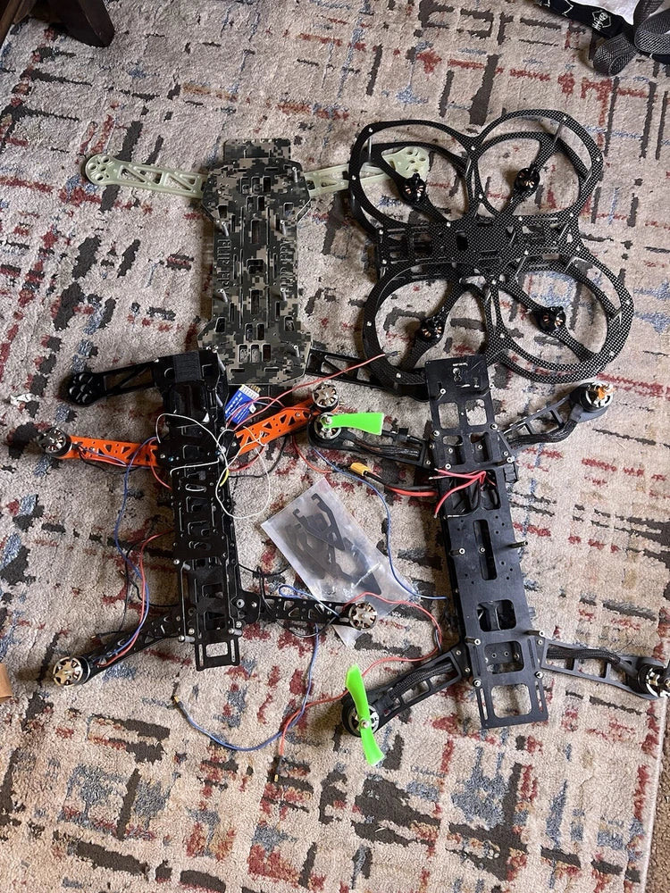 Carbon Fiber Drone Frames Parts Lot,