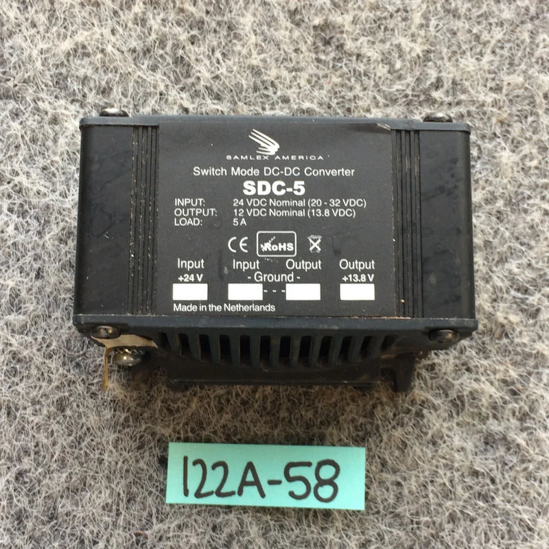 Samlex Switching DC-DC Converter 20-32v Input 13.8v # SDC-5