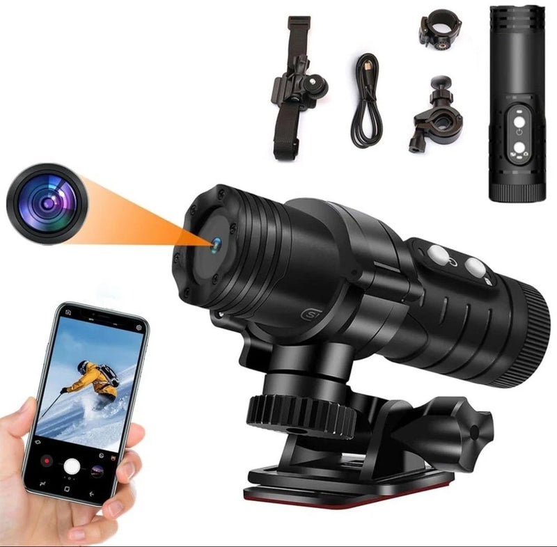 Zeerkeer Action Camera 1080P Wifi Helmet Camera Ultra HD 120?? Wide Angle Waterpr