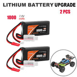 7.4V Lipo Battery 2S 1000mAh 35C Lithium Battery with PH2.0 &JST Plug for RC Car