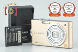 Panasonic LUMIX DMC-FX66 Gold 14.1 MP Digital Camera [Japanese Language Only]
