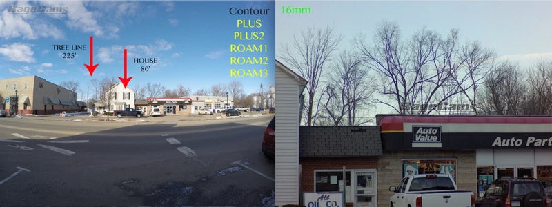 Contour ROAM2 Camera HD w/16mm Zoom Hunting Kill Shot Airsoft Paintball Lens