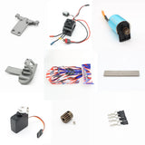 KingVal Chassis/ Pull Rod/ Shocks Mount/ Drive Shaft For WLtoys 124008 RC Car