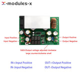 600W DC12-80V to DC2.5-50V 20A Adjustable Buck Step-Down Module With Display