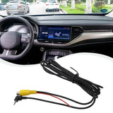Black Car AV Input Converter Cable for RCA Female and 2 5mm AV IN Interface