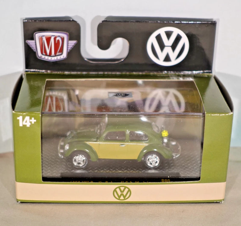 1/64th M2 Machines Detroit Muscle R90 1953 VW Beetle Deluxe USA Model