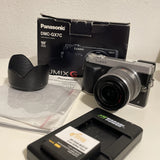 PANASONIC LUMIX DMC-GX7C W/14x42mm LUMIX LENS & BATTERY/CHARGER(TESTED)